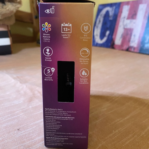 Philips 25W Replacement Light Bulbs. Dimmable Warm Glow Effect. NWOT - Picture 4 of 5